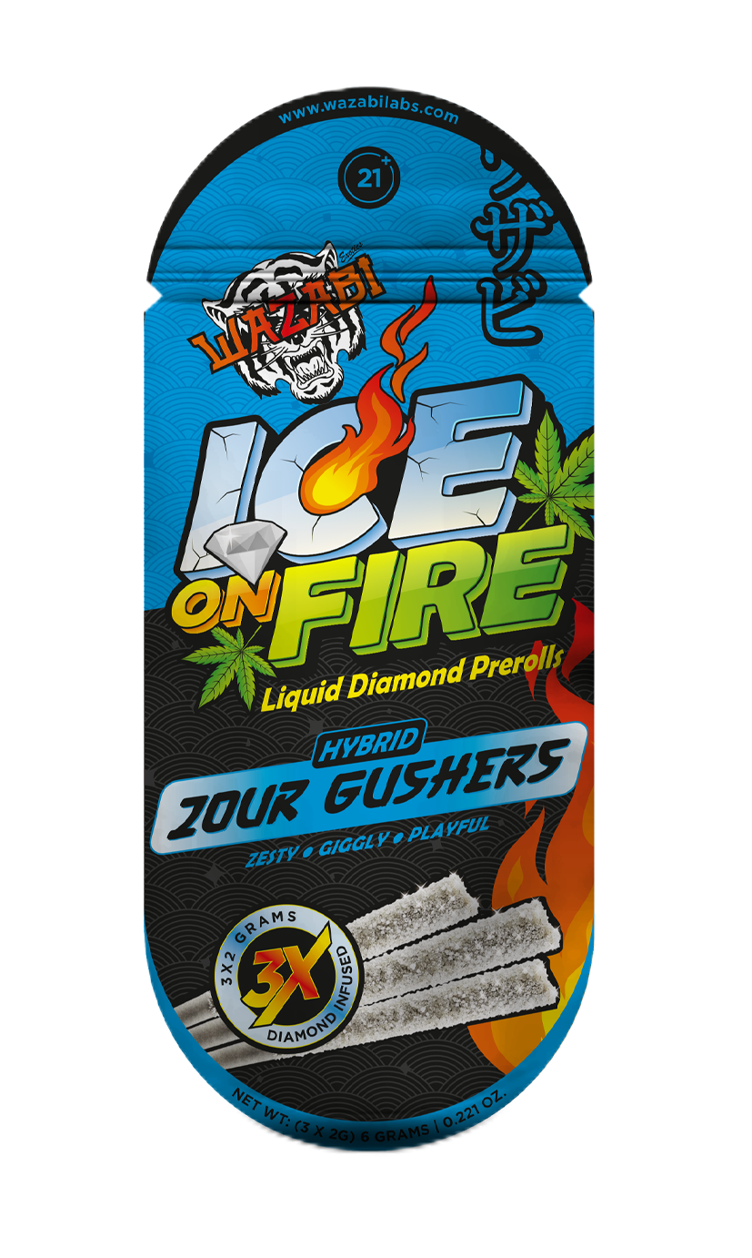 Wazabi Ice on Fire Liquid Diamond(3×2g) / Zour Gusher